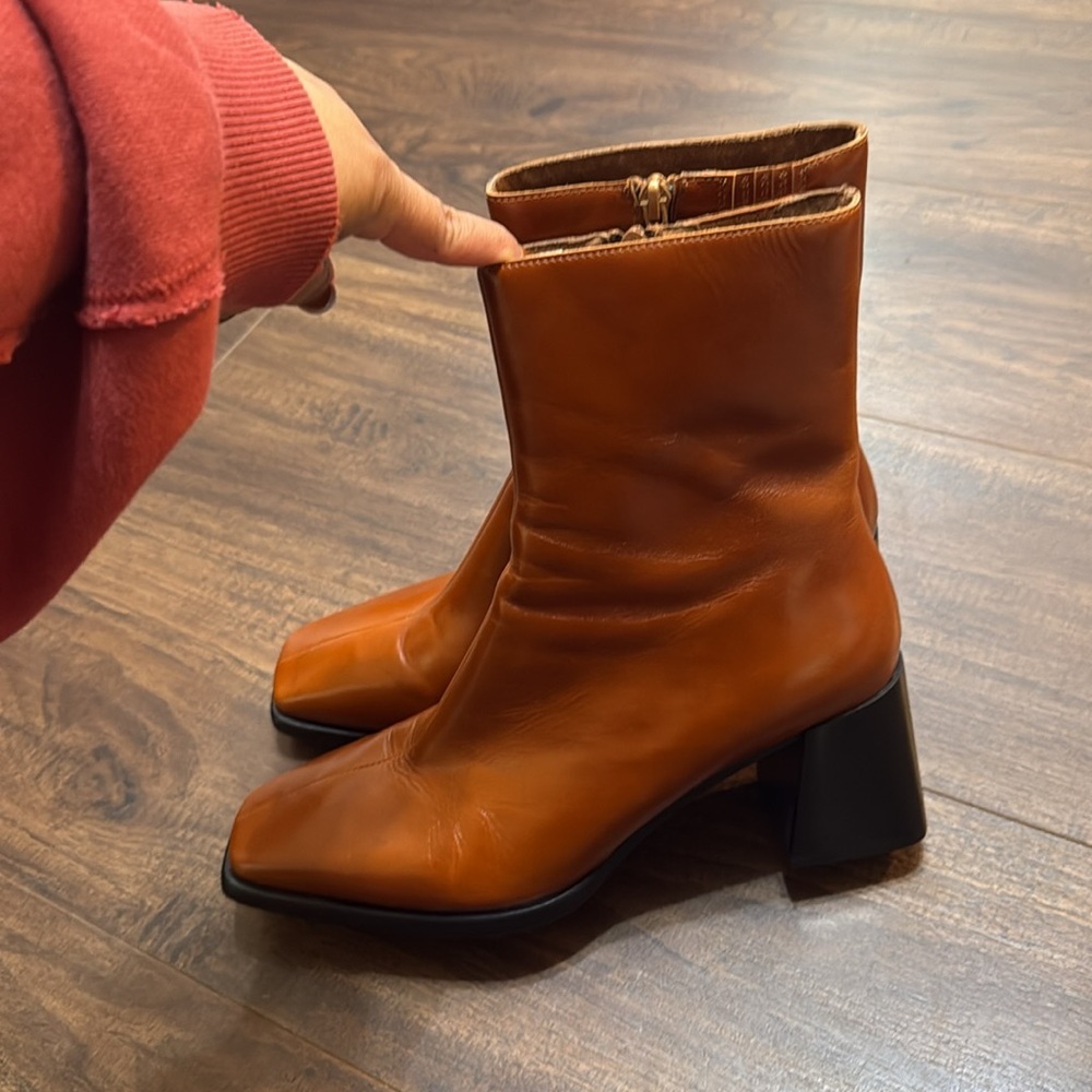 Jeffrey Campbell Geist Square Toe Boots - Picture 6 of 12